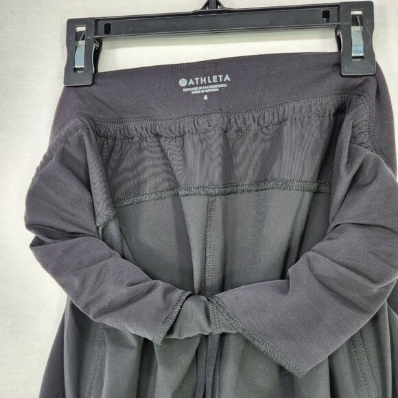 Athleta Jogger Pants Women 4 Back Ruched Athletic Pull On Drawstring - Picture 8 of 15
